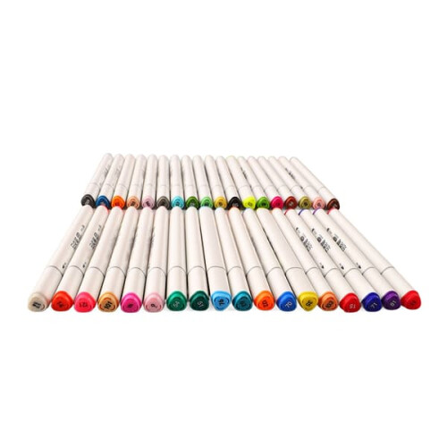 Acrylic Paint Pens Dual Tip 36 Colors 1