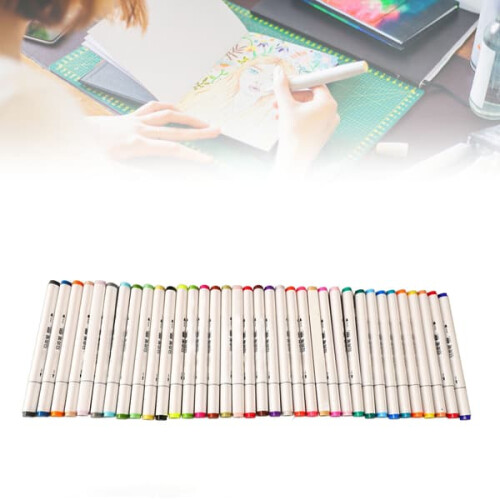 Acrylic Paint Pens Dual Tip 36 Colors 2