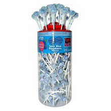 Vidal Lollipops Sour Blue Raspberry (Pack of 150)
