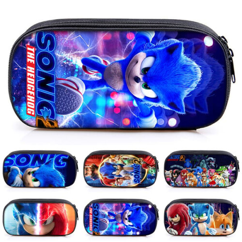Sonic 2 printed pencil case for children 1 piece 1