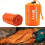 PE insulated sleeping bag orange 1 or 2 pcs 3
