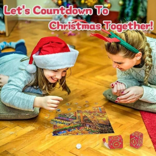 Puzzle Advent Calendar 2024 1008 Pieces 1