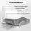 Activated Carbon Filter for Bora Pure Cooker Hood 2-Pack 2