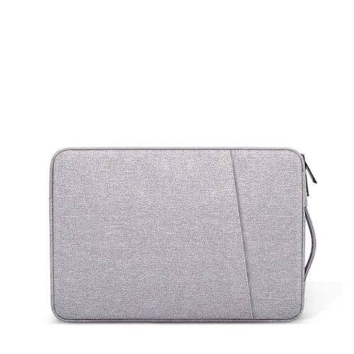 Laptop case canvas 13.3 inch grey 1