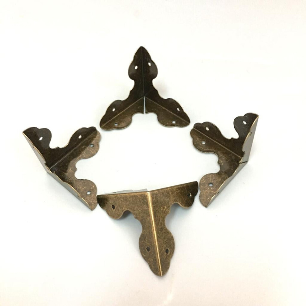 Antique Metal Corner Protectors 4 pcs