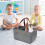 Sac de rangement pliable et portable avec compartiments ajustables (1 pièce) 6