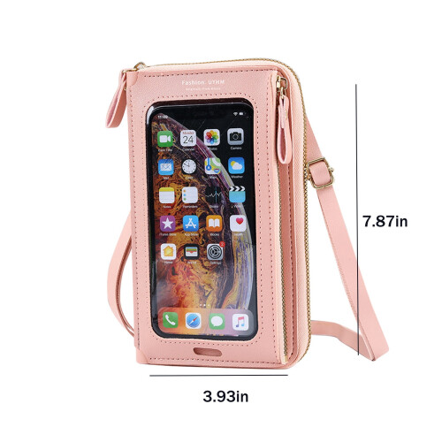 Γυναικεία τσάντα τηλεφώνου crossbody με προστατευτικό οθόνης αφής 2