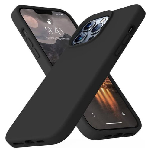 Capa fina e elegante para proteção - compatível com iPhone 14 Pro, rosa claro. 1