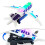LED Airplane Crawling Toy Educational Rotating Aircraft for 1