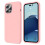 Capa fina e elegante para proteção - compatível com iPhone 14 Pro, rosa claro. 7