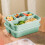 Snack Tray Food-Grade 4-Compartment Leak-Proof 4