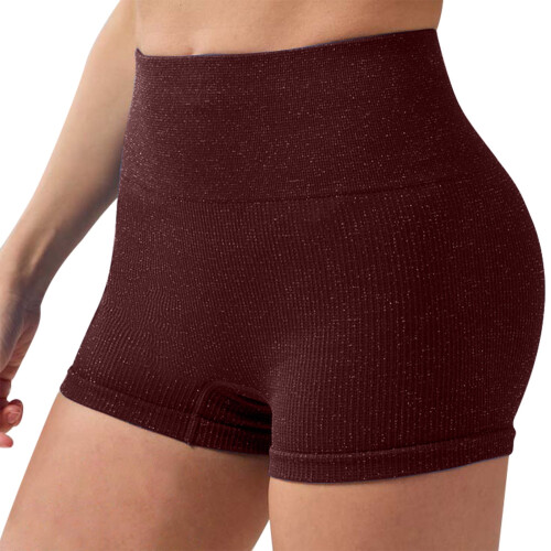 Høylivede bikershorts til dame med pustende passform 1