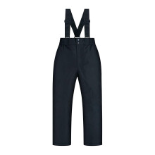 Kids insulated snow bib overalls black 7-8 years