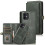Compatibile con iPhone 12 Mini - Pratica custodia a portafoglio Rugged2-1 rossa 2