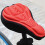 Children's Bicycle Saddle Padded Gel Cushion Red 2