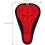 Children's Bicycle Saddle Padded Gel Cushion Red 3
