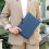 Laptop Bag Briefcase Blue 13-14 Inches 7