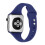 Λεπτό, συμβατό με Apple Watch, με βραχιόλι σιλικόνης συμβατό με Apple Watch, ΜΠΛΕ 38/40/41 χιλ., 3