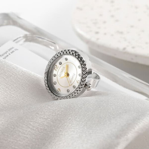 Digital Watch Ring Silver 1 piece 2