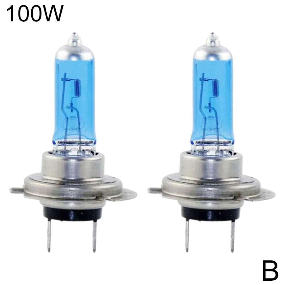 H7 Xenon Headlight Bulbs Super 8500K 12V White 9448990237845