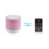 Altoparlante Bluetooth con LED, portatile e mini, bianco. 3