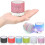 Altoparlante Bluetooth con LED, portatile e mini, bianco. 5