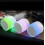Altoparlante Bluetooth con LED, portatile e mini, bianco. 6