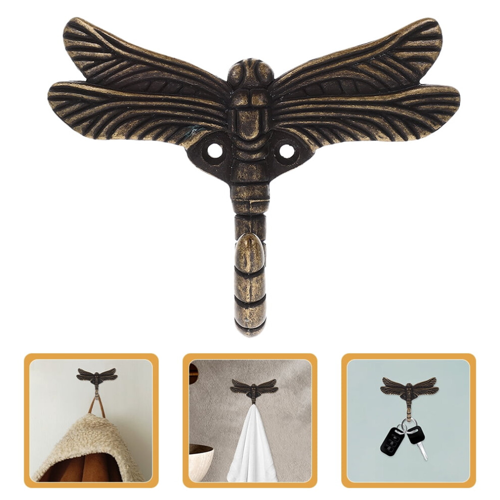 Dragonfly Wall Hooks Zinc Alloy 2 Pcs 9448990237081