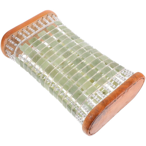 Almofada refrescante de madeira de jade multicolorida (1 peça)