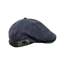 Boina masculina retrô de algodão, ajustável.