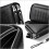 Τσάντα Her Clutch Bag από γνήσιο δέρμα, πορτοφόλι με φερμουάρ, μακρύ πορτοφόλι 5