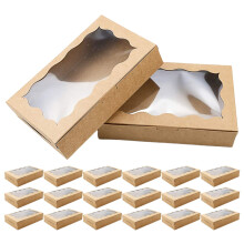 Pudełka na desery, papier, elegancki design, 20 szt.
