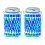Solcellelamper udendørs mosaikglas 2-pak 1