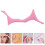 Wenkbrauwstencil roze siliconen 1 stuk 1