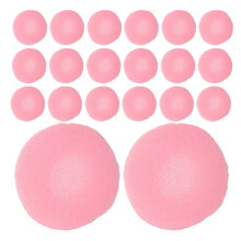 Weiche Ohrpolster-Ersatzüberzüge aus Schwamm, rosa, 100 Stück