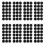 Black Round Paper Targets 900 Pieces 1