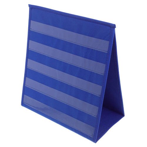 Pocket Chart for Classroom Dual-Sided Mini Desktop Card