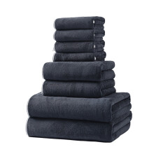 Ensemble de serviettes de qualité hôtelière 600 g/m², 8 pièces