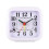 Alarm Clock Silent Operation Luminous Hands White 3