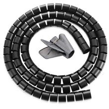 Flexibele Spiraalvormige Koordorganizer Opslaglijnbeschermer Beheer Kabelhaspel Desktop Opgeruimde Kabelaccessoires