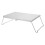 Mesa de praia dobrável de plástico, portátil, 45 cm (18 polegadas) 1