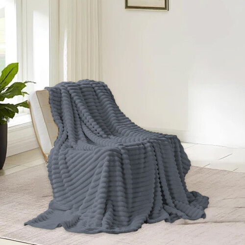 Couverture Raschel Double Couche Polaire Chaude