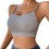 Seamless Comfort Sports Bra Breathable Adjustable Support 1