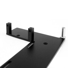 1/10 SimulaçãO Escalada Carro Metal Gear Shift Servo Suporte Placa de Bateria para Rc4Wd TF2