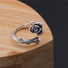 Ensemble de bagues rétro punk pour femmes, motif serpent et dragon, en alliage d'argent