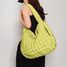 Dámska žltá crossbody kabelka s veľkou kapacitou a...