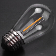 Ampoules LED S14 de remplacement blanc chaud 3V, lot de 15