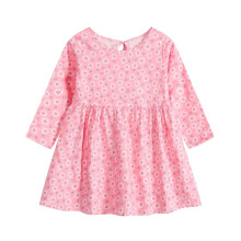 Prinsessenjurk voor peutermeisjes, katoenen rok met bloemenprint, maat 2-3