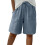Damen-Bermudashorts, einfarbig, lässig, 1 Paar 1