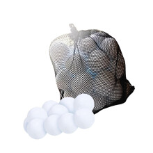 Vita fejk snöbollar 2 tum 60-pack